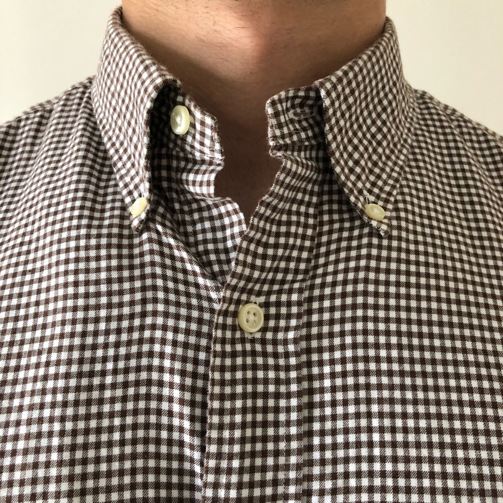 Brown Polo Button Up - image 1